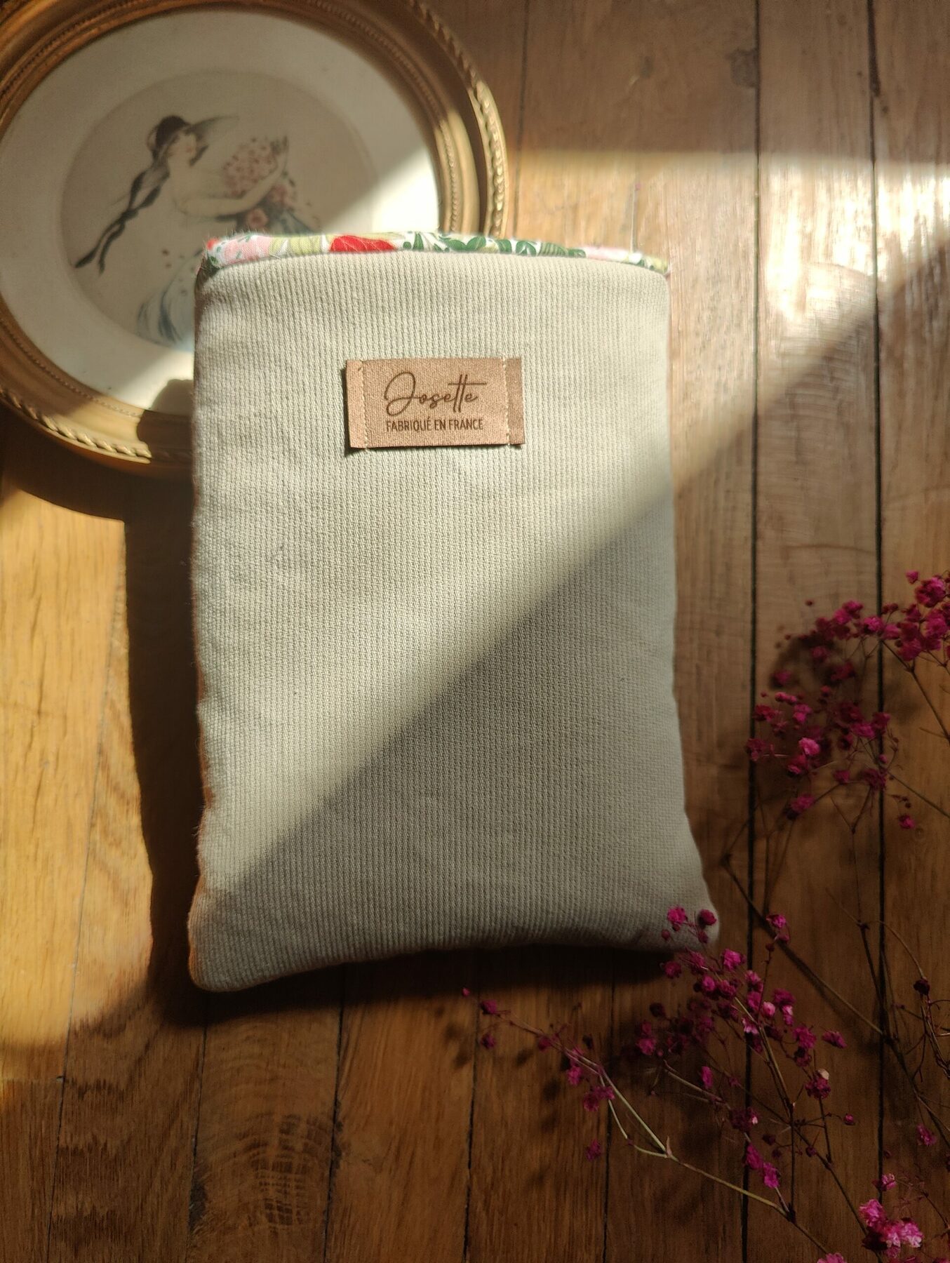 pochette pour livre sans fermeture