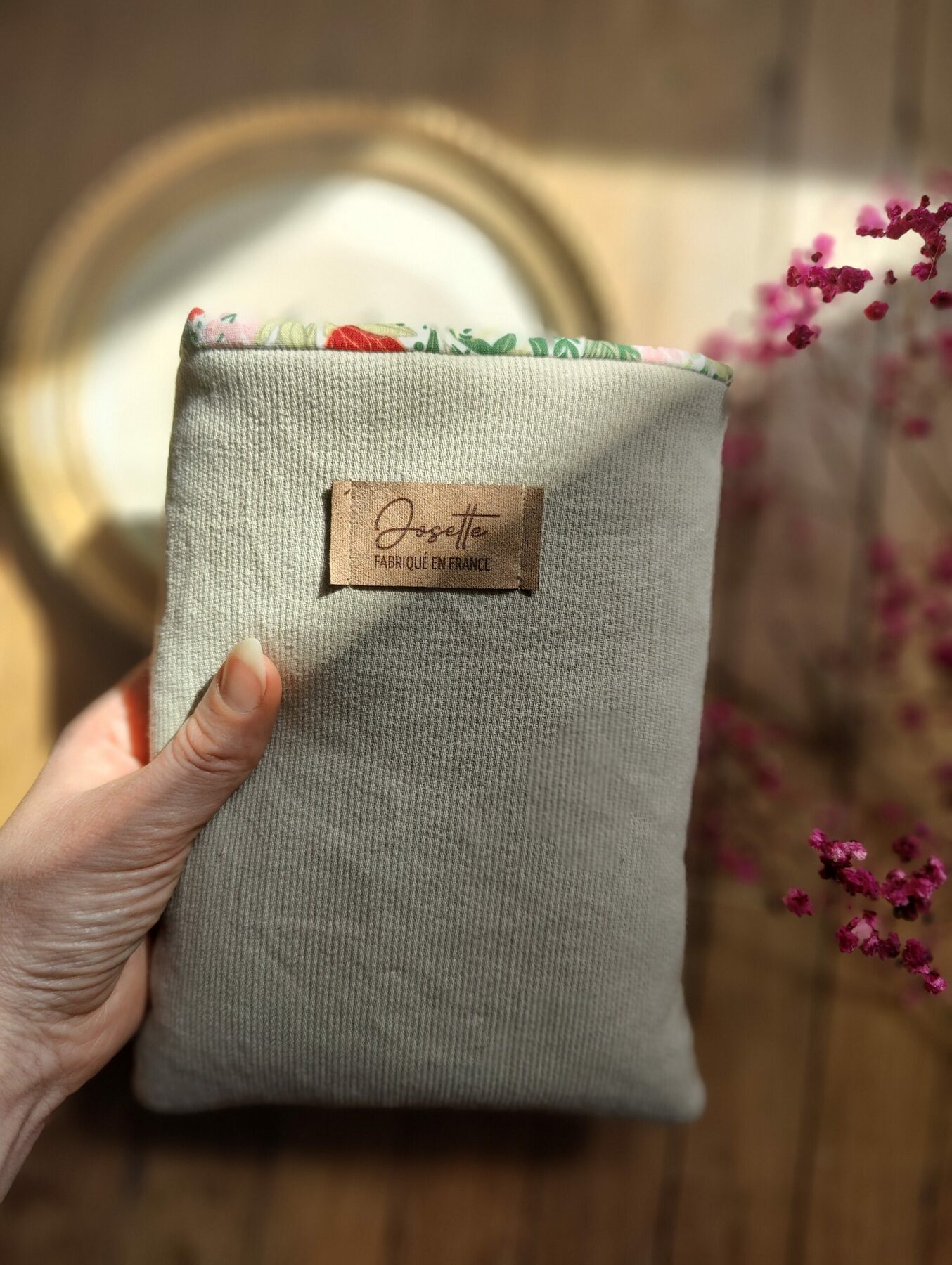 pochette pour livre format poche