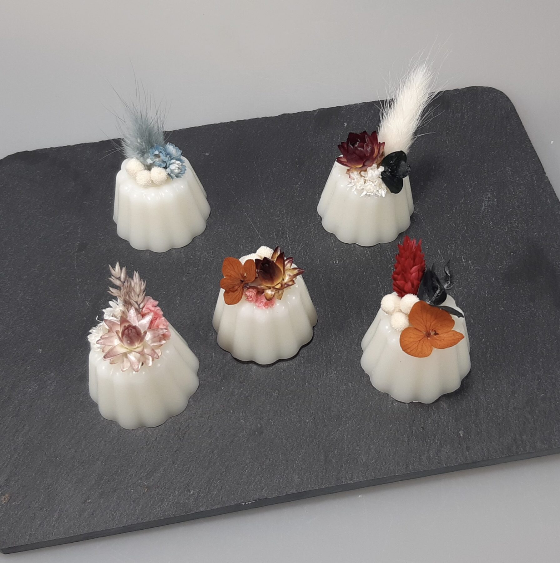 Fondants parfumés en cire végétale de coco – Image 2
