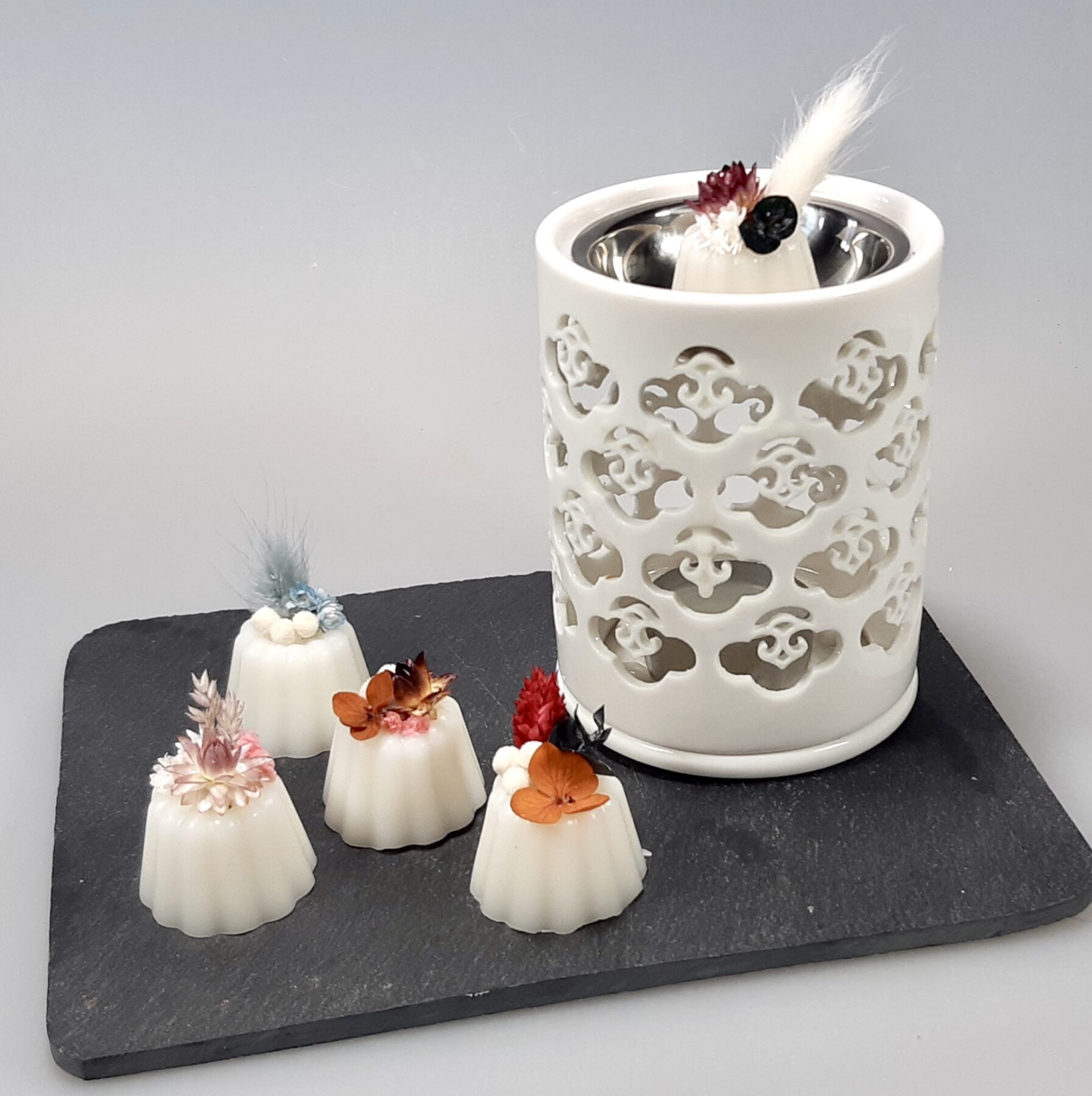 Fondants parfumés en cire végétale de coco – Image 3