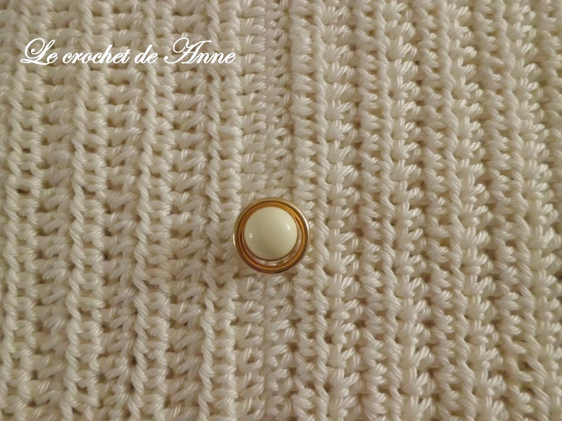 TUTO CROCHET - Pochette en coton ornée d'un joli rabat dentelle , Pochette mariage , facile à réaliser , – Image 4