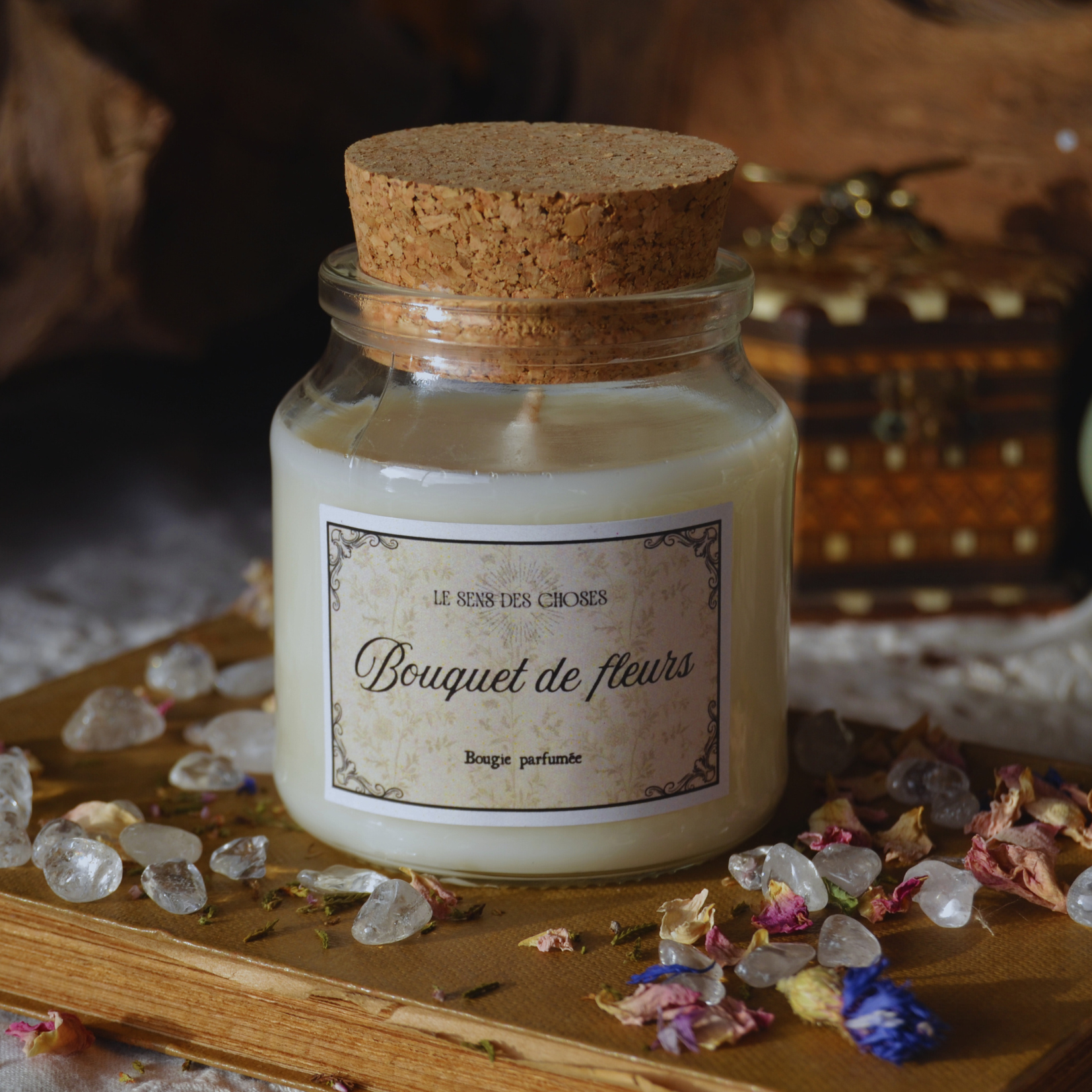 Bougie parfumée Bouquet de fleurs