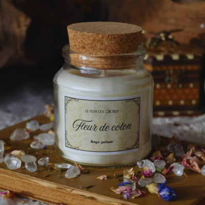 Bougie parfumée à la Fleur de Coton