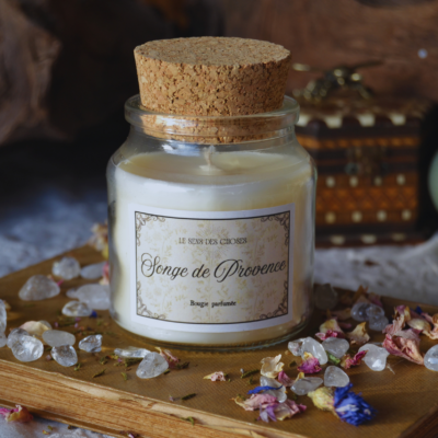Bougie parfumée Songe de Provence (lavande)