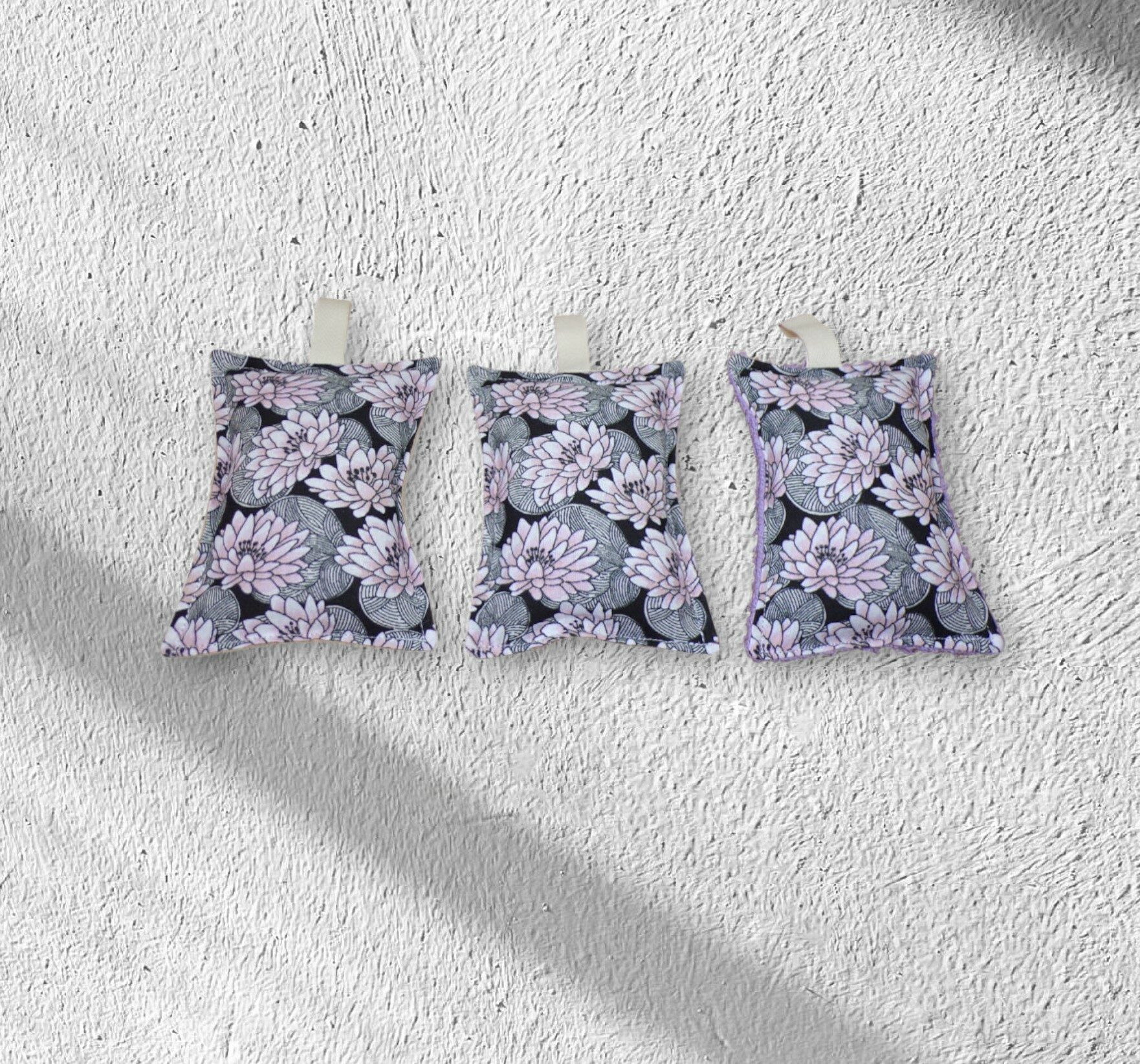 lot de 3 éponges lavables et grattantes coton doublé éponge et nid d'abeille et filet mesh modèle au choix – Image 5