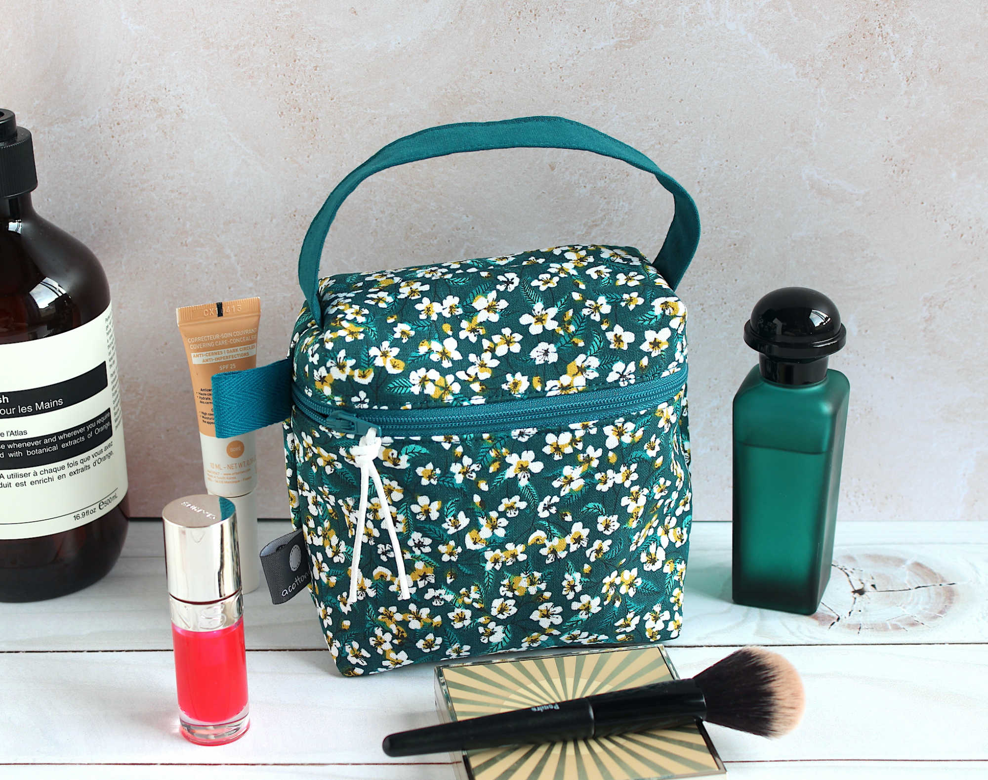petite trousse maquillage avec zip