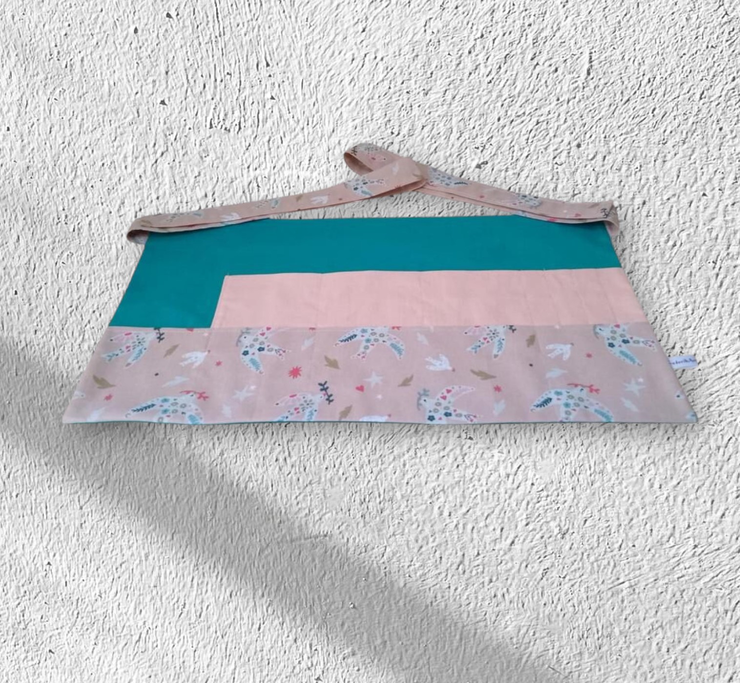 Tablier maîtresse - maitre - Atsem, tablier multipoches personnalisable, cadeau de fin d'année scolaire – Image 3
