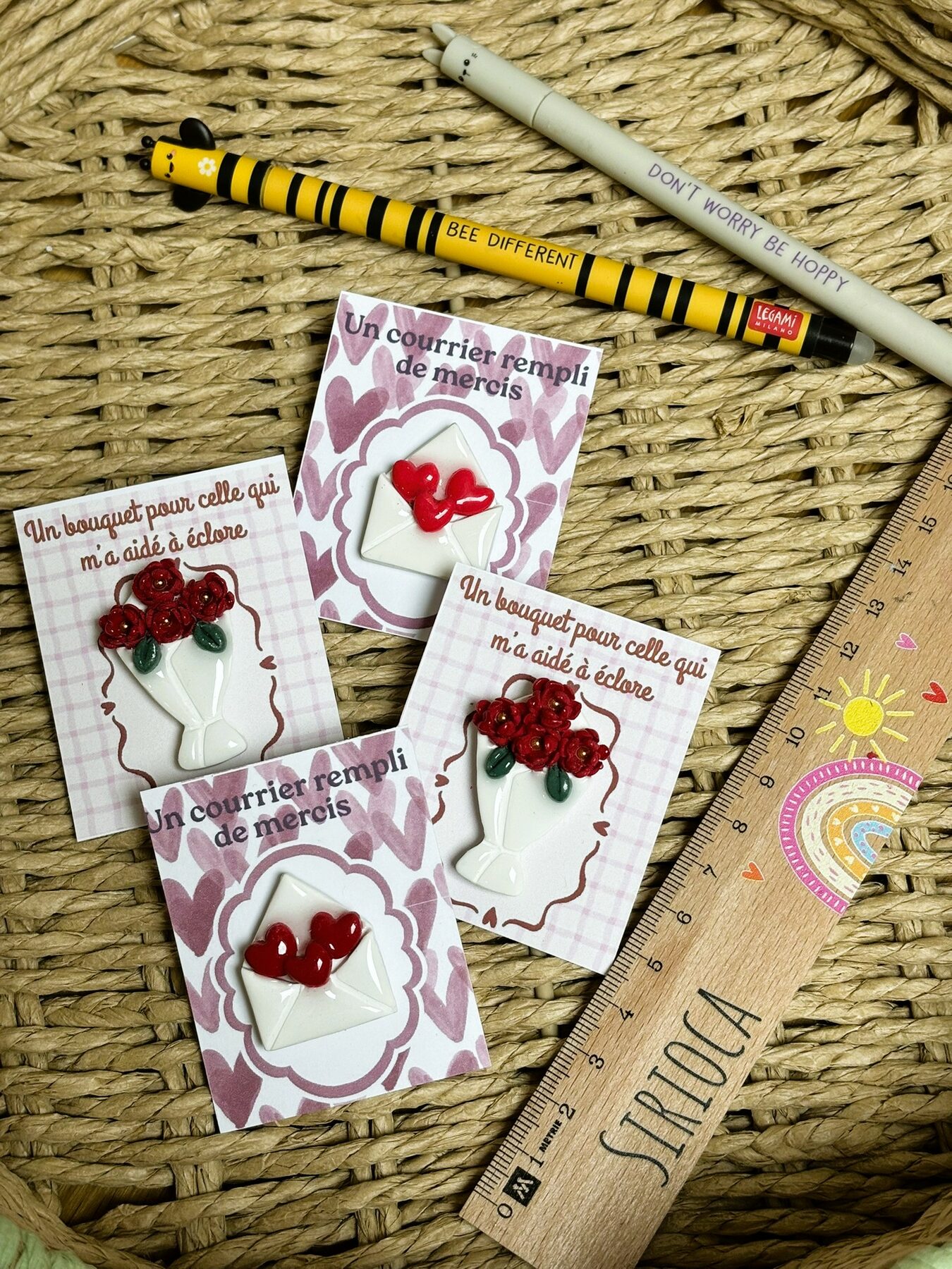 Broche Maitresse/Atsem/Nounou/Crèche