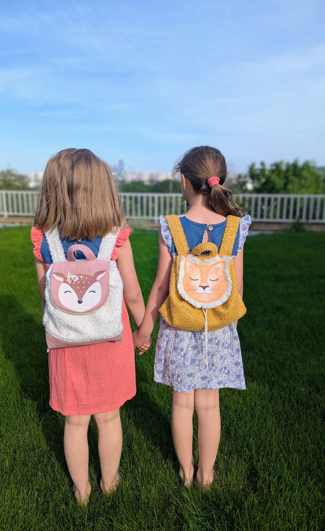 Sac à dos maternelle biche – Image 2