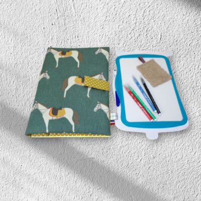 pochette range ardoise, effaceur offert, modèle pour 4 feutres