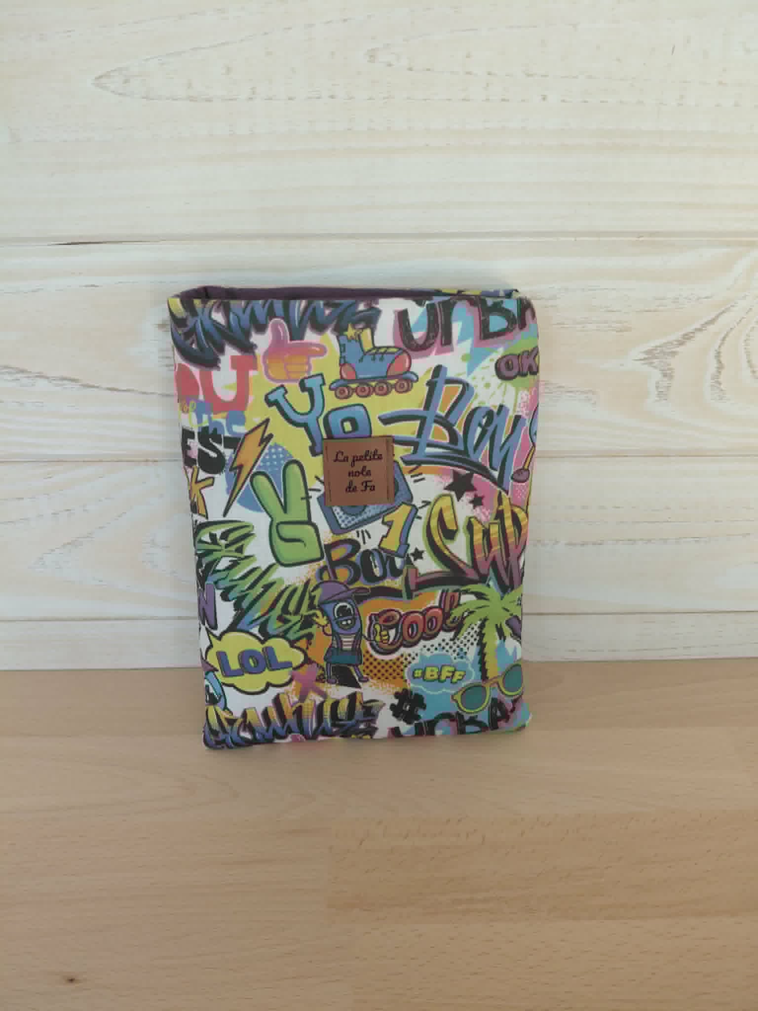 Housse de livre Graffiti