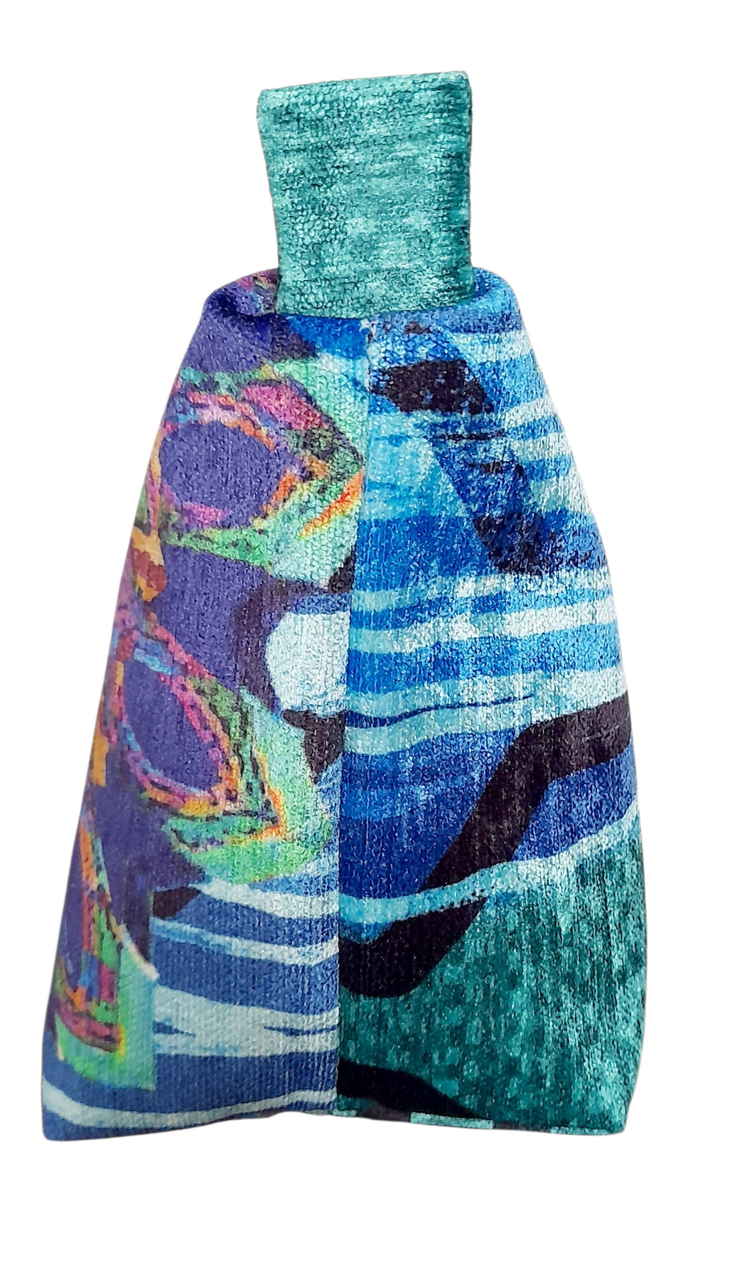 Trousse en velours à fermeture zippée – Image 5