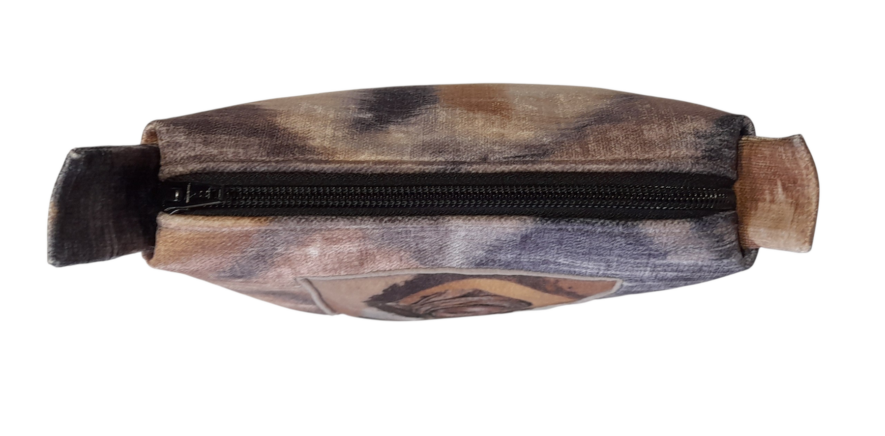 Trousse en velours à fermeture zippée – Image 5