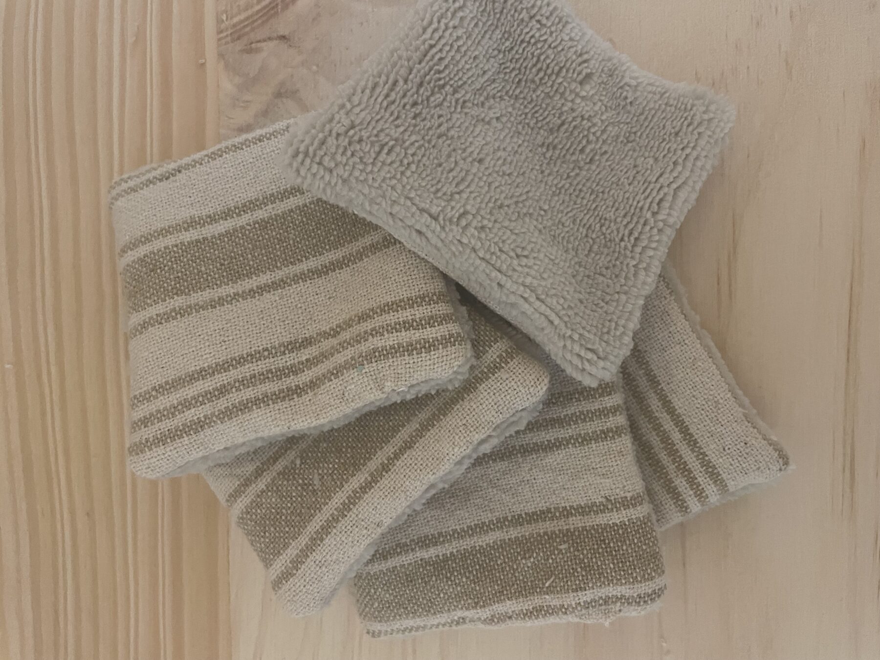 Lingettes démaquillantes en coton bambou – Image 2
