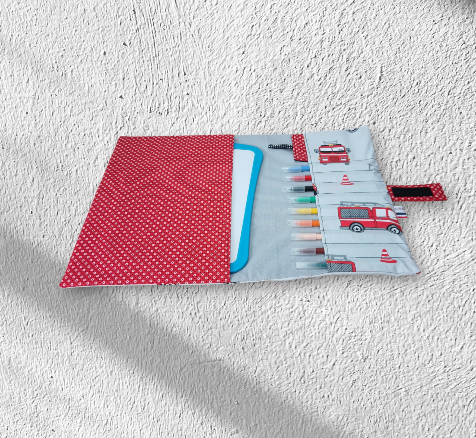 pochette range ardoise, effaceur offert, modèle pour 9 feutres – Image 5
