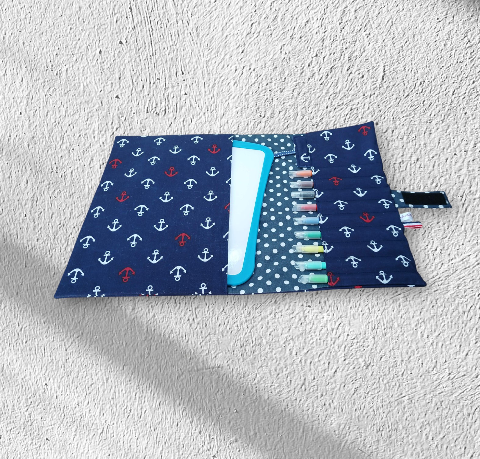 pochette range ardoise, effaceur offert, modèle pour 9 feutres – Image 7