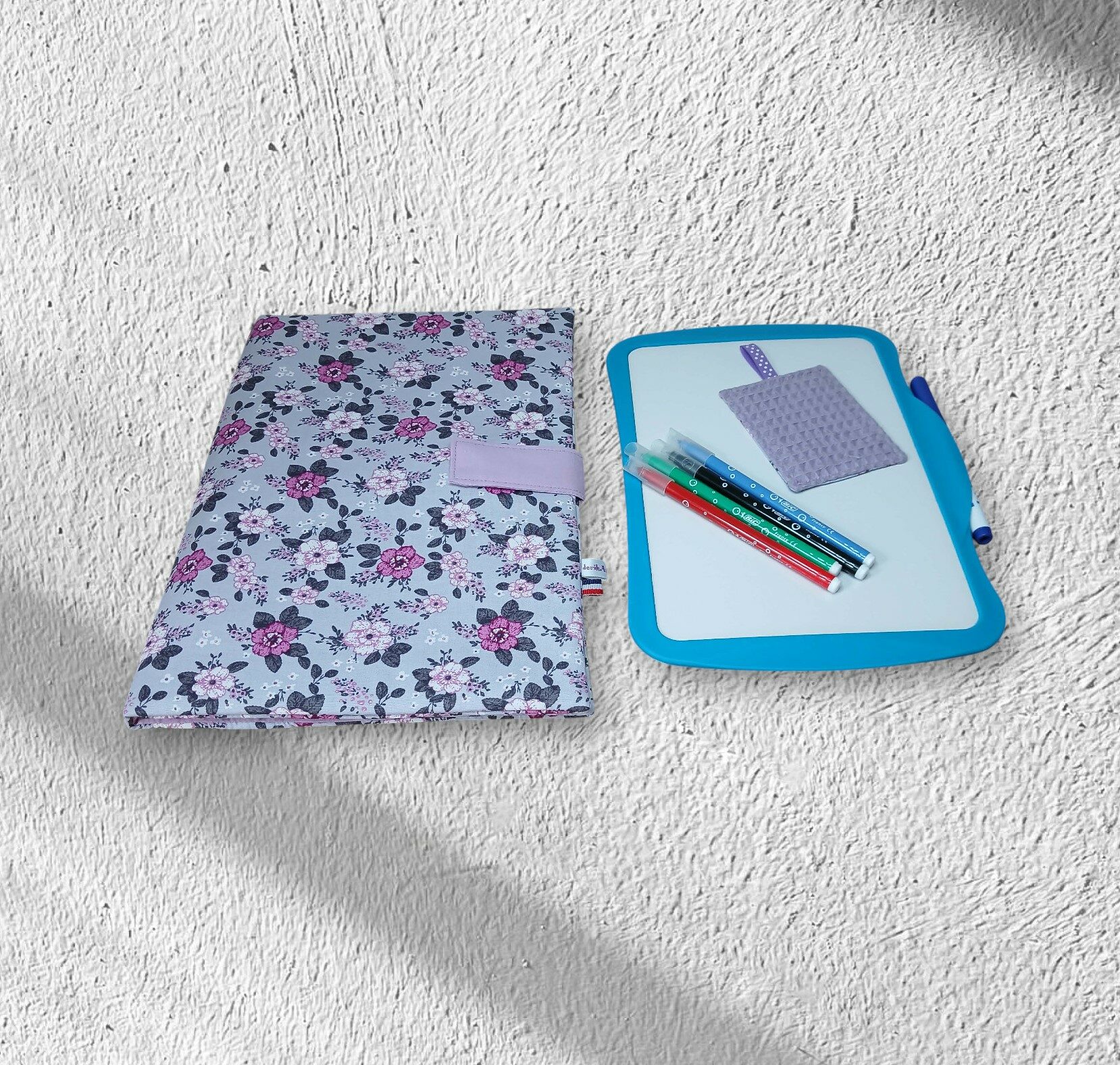 pochette range ardoise, effaceur offert, modèle pour 9 feutres – Image 4