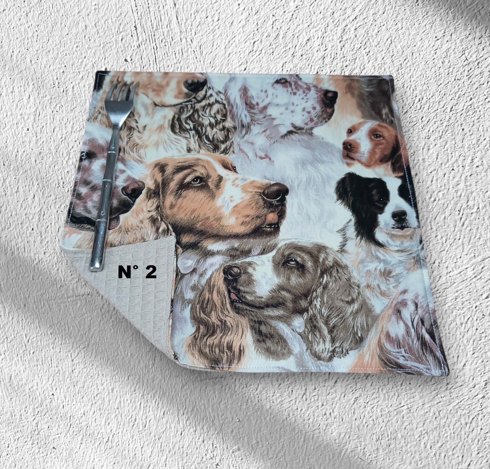 serviette de table, modèles au choix, – Image 12