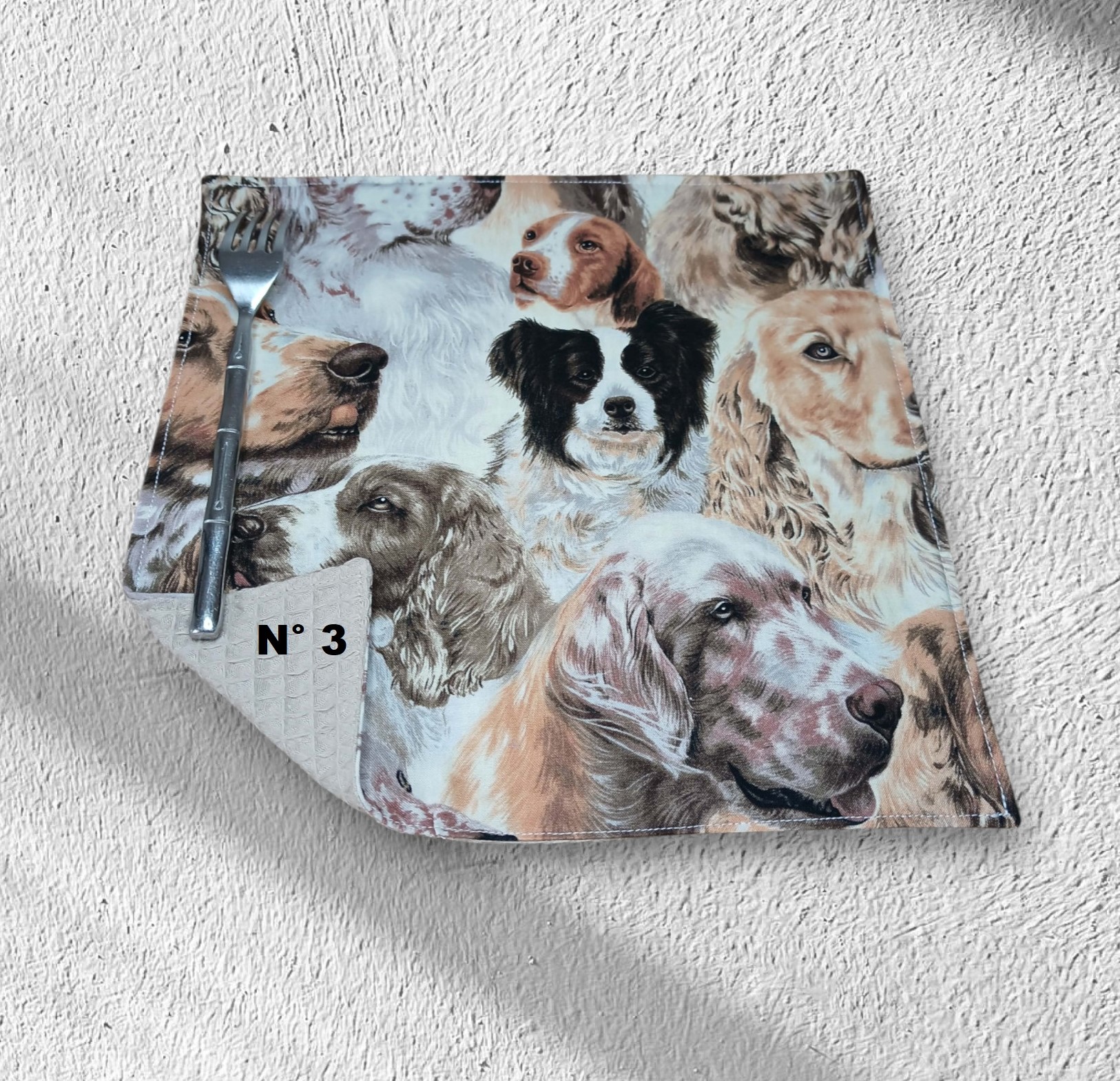 serviette de table, modèles au choix, – Image 13