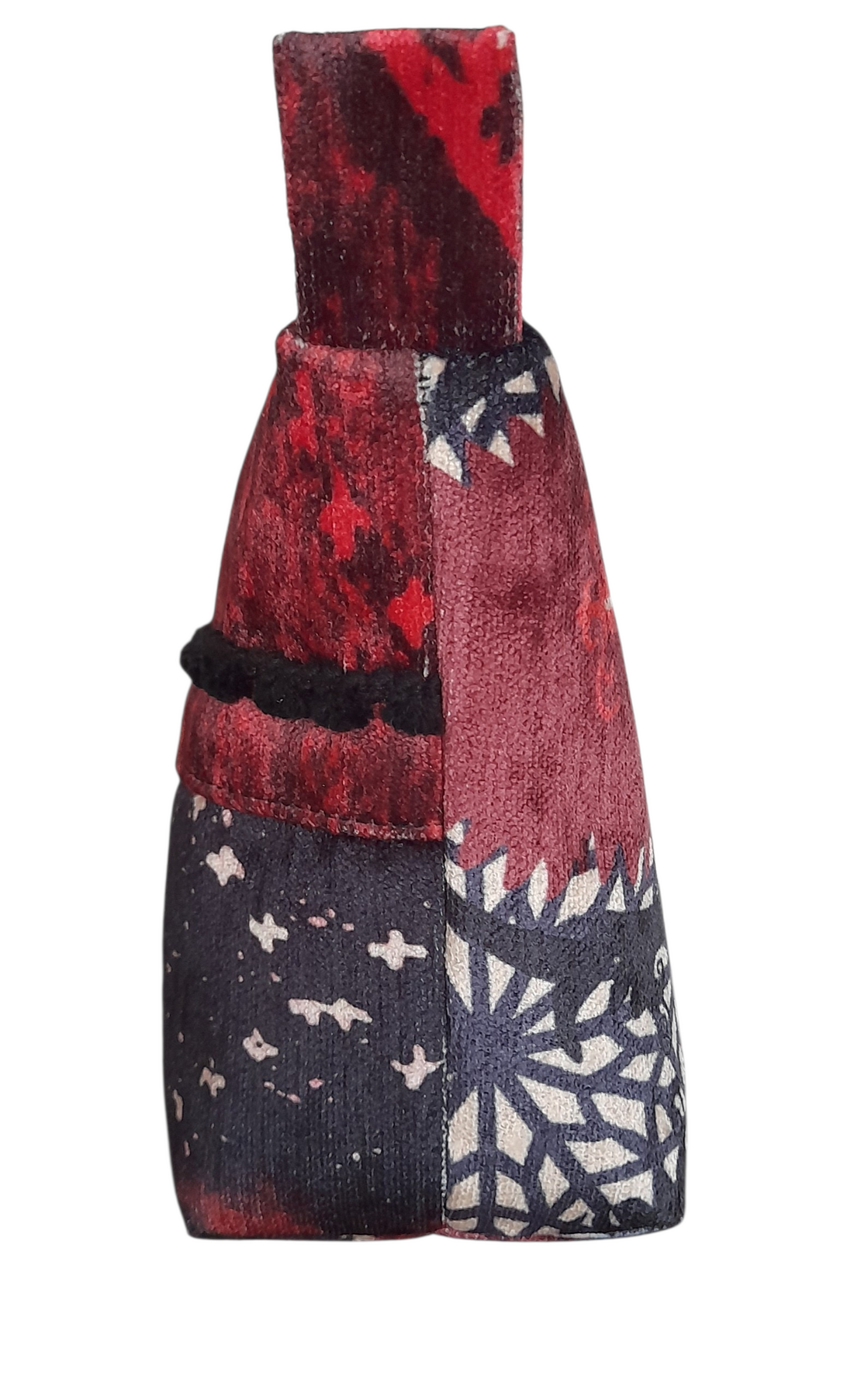 Trousse en velours à fermeture zippée – Image 4