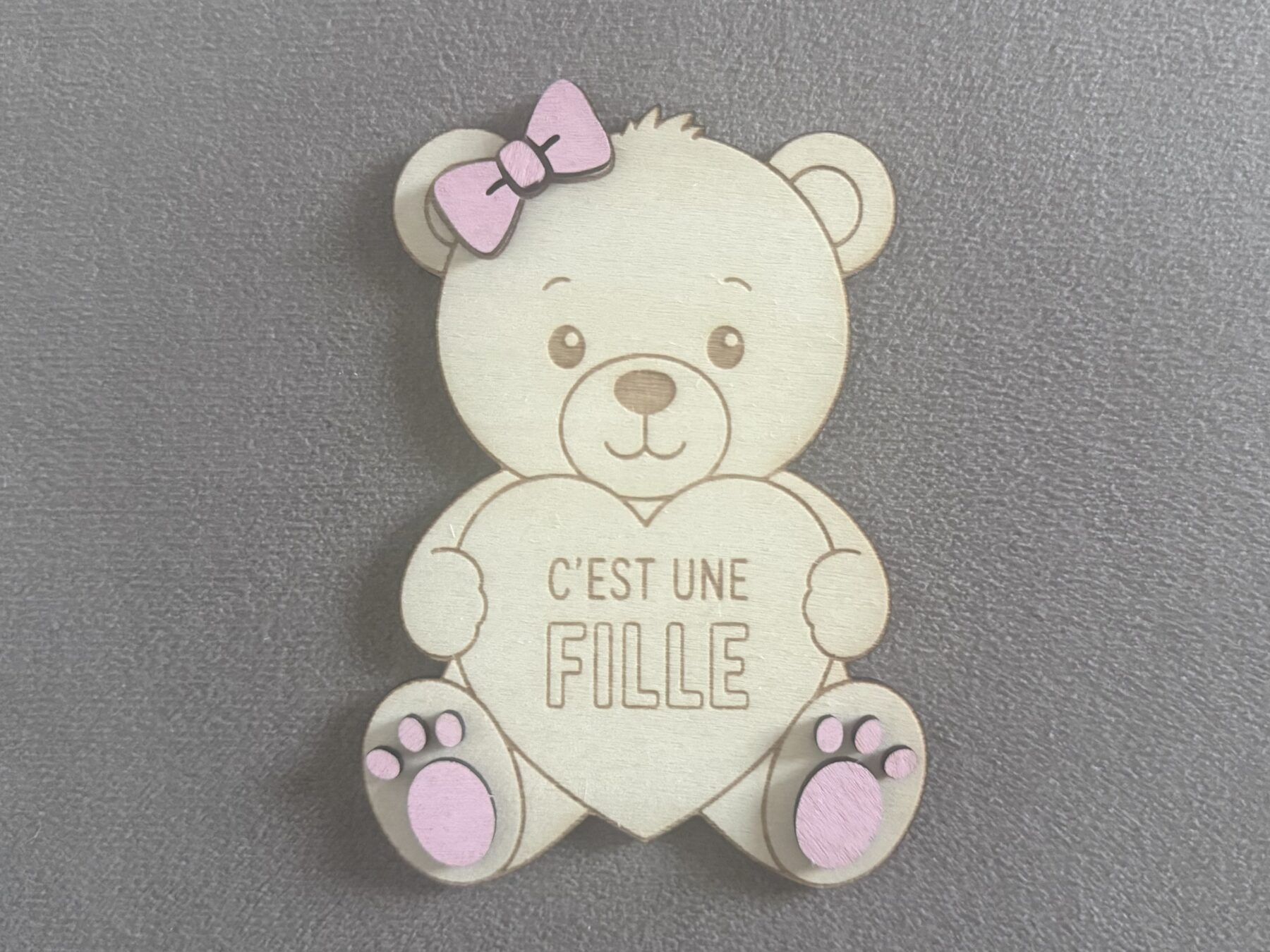 Ourson pour annoncer le secret de bébé – Image 2