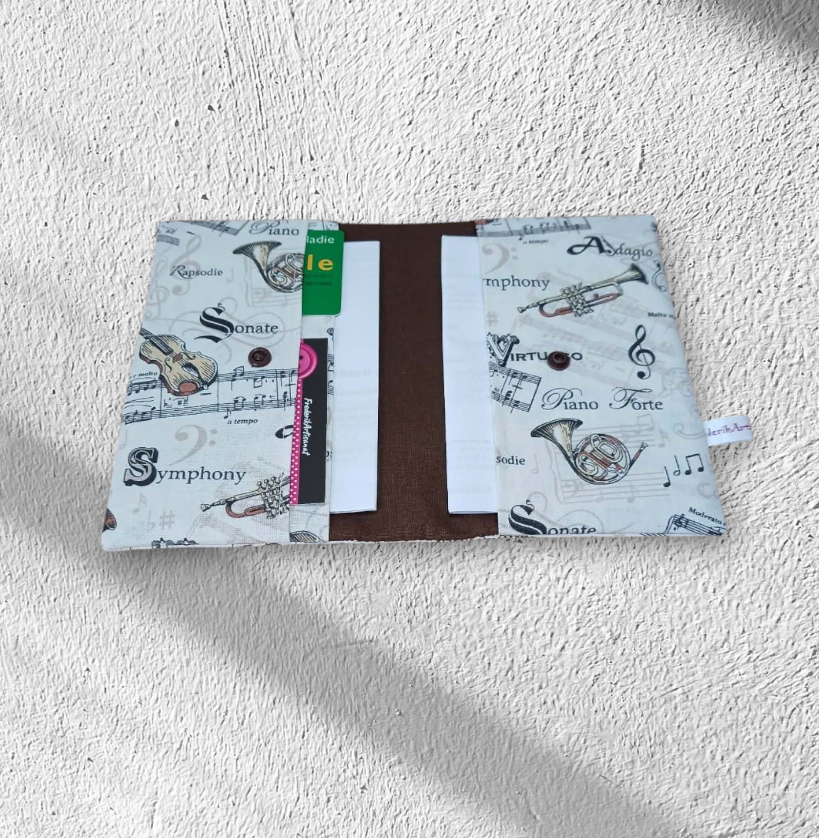 pochette à ordonnances, carte vitale et carte mutuelle, personnalisable, modèle au choix – Image 6
