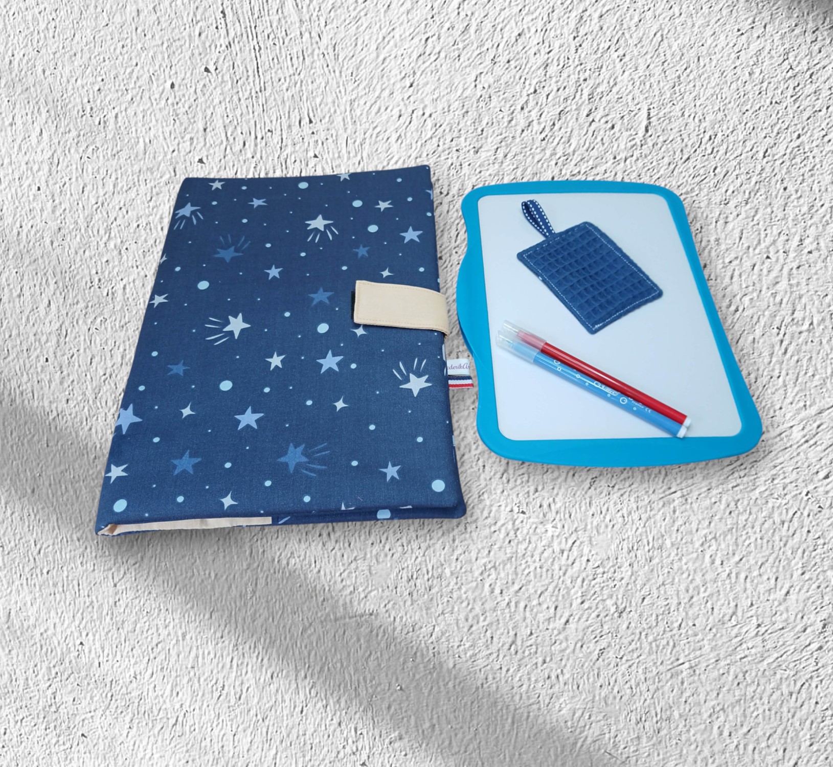 pochette range ardoise, effaceur offert, modèle pour 9 feutres – Image 10