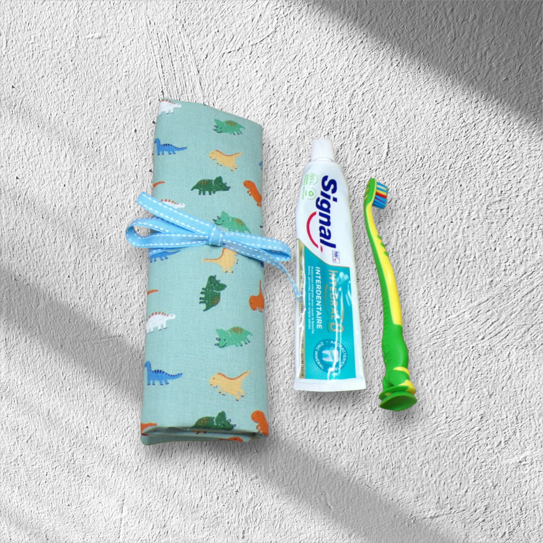 Etui, pochette pour brosse à dents et dentifrice pour garçons modèle au choix – Image 4