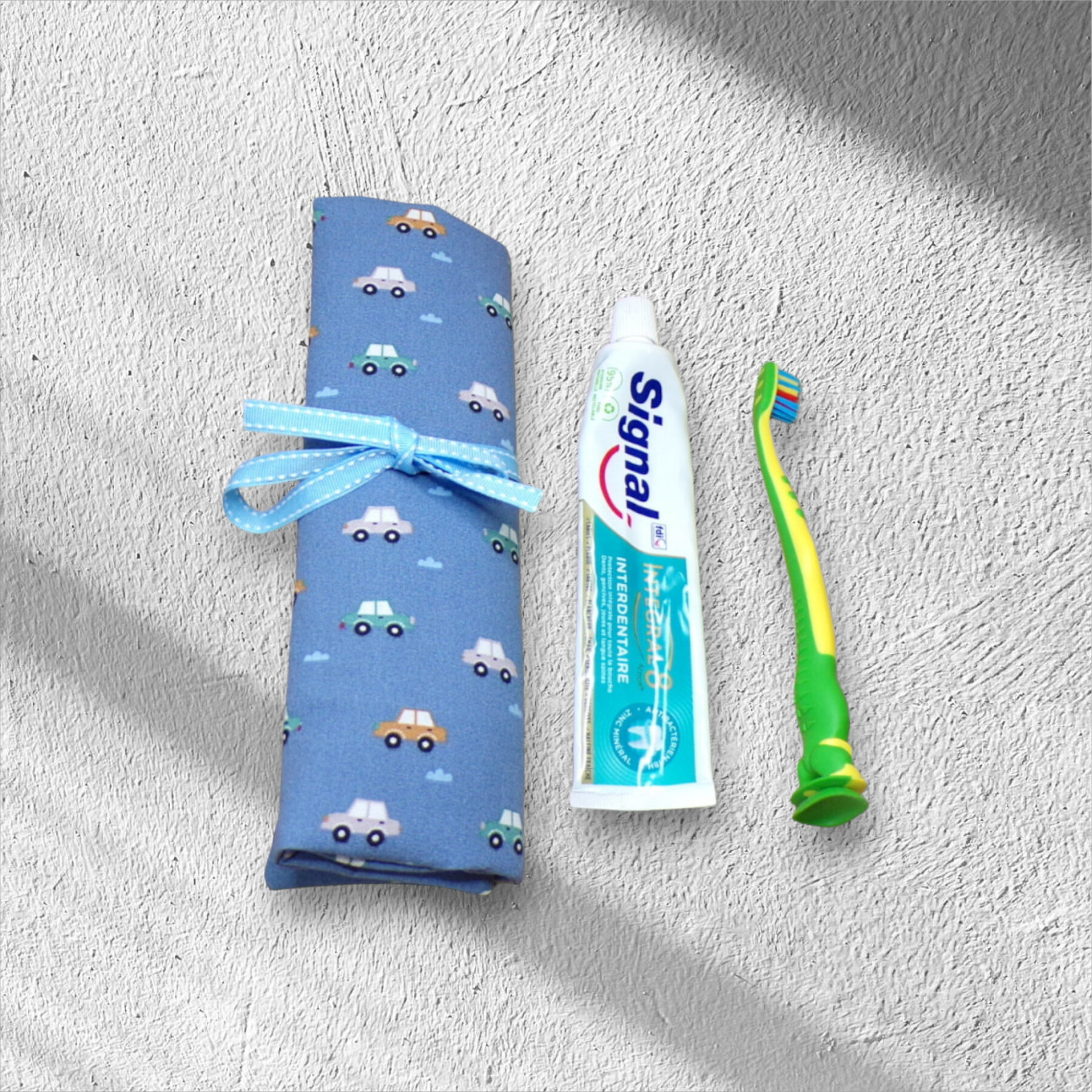 Etui, pochette pour brosse à dents et dentifrice pour garçons modèle au choix – Image 6
