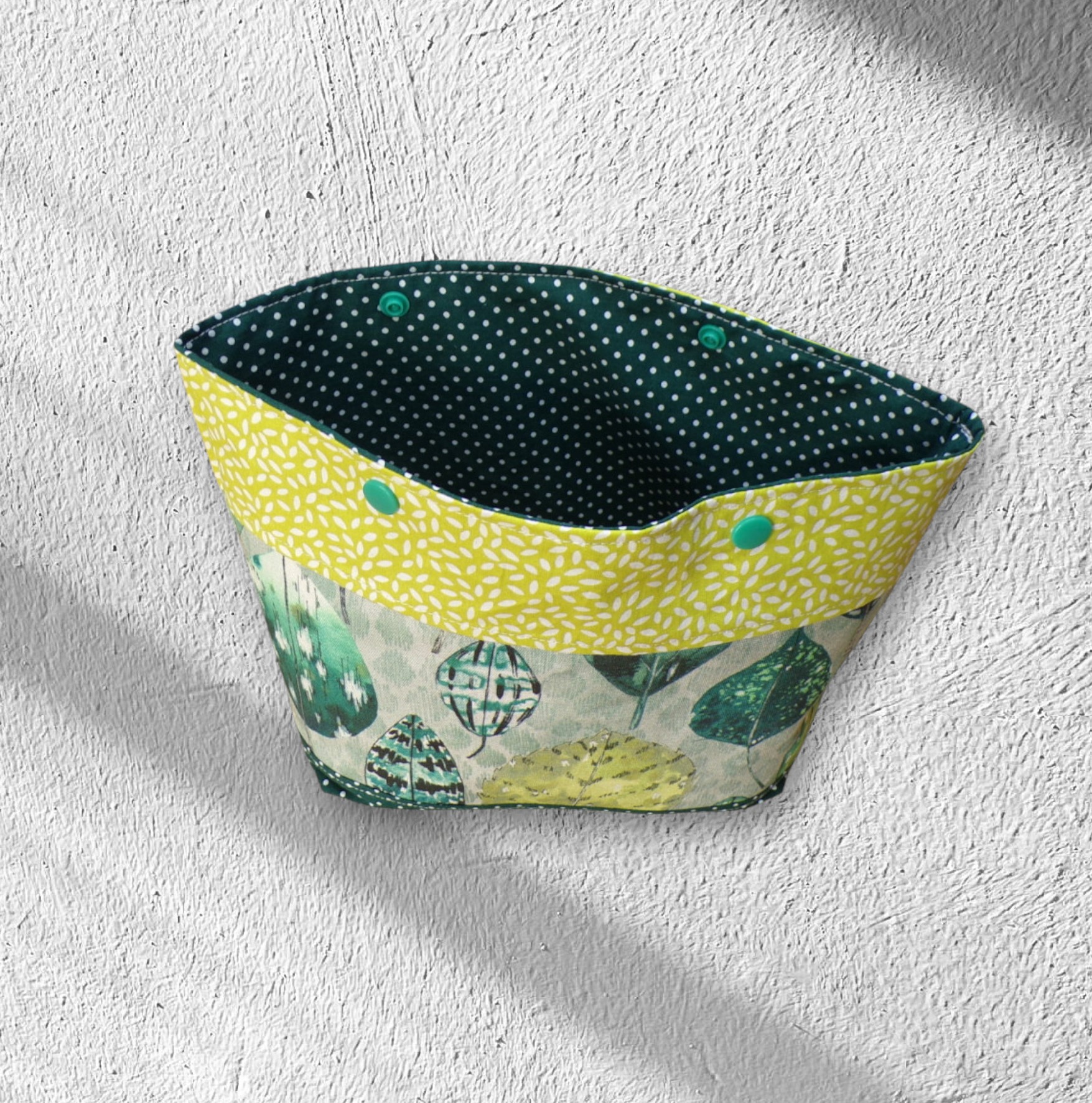 sac, pochette, trousse doublé fermeture bouton pression motif au choix – Image 5