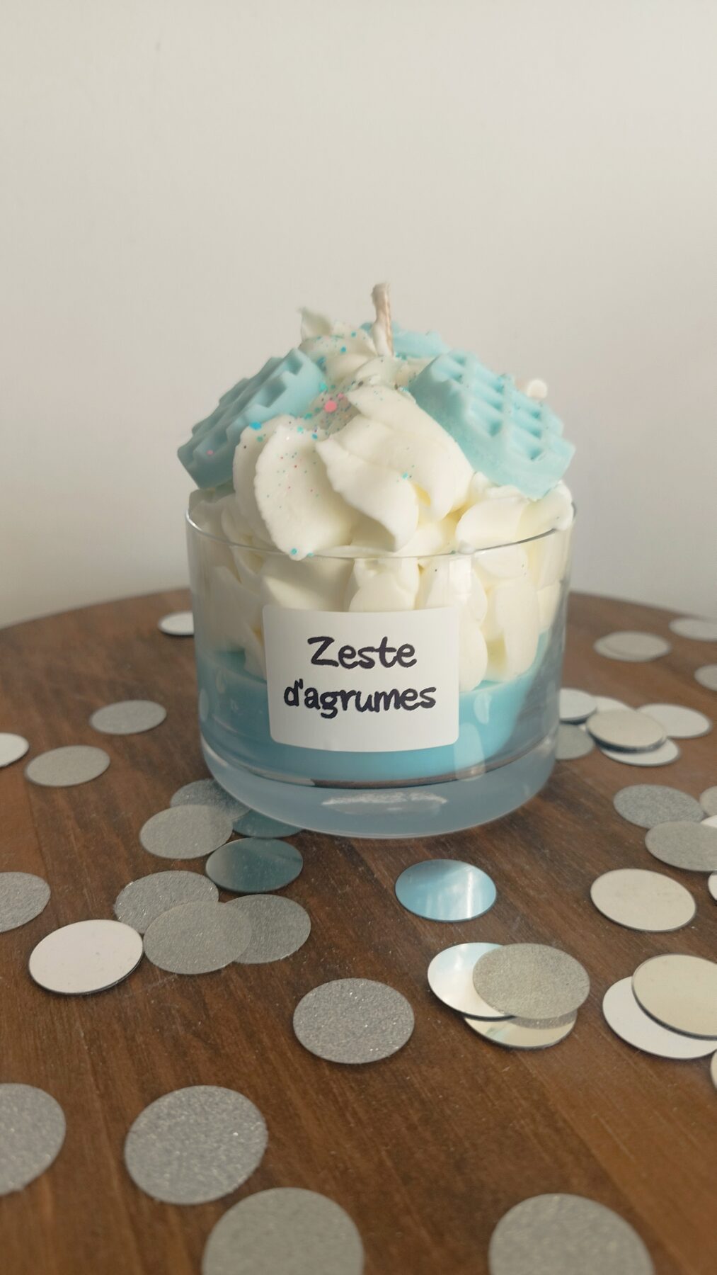 Bougie parfumée gourmande chantilly Zeste d'agrume – Image 2