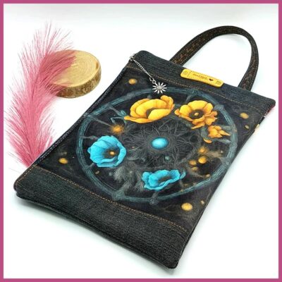 Trousse "Evasion Florale" - Collection Denim & Rêves