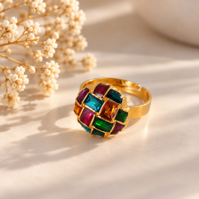 Bague Arlequin