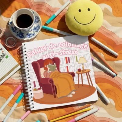 Cahier de coloriage, cadeau pour mamies