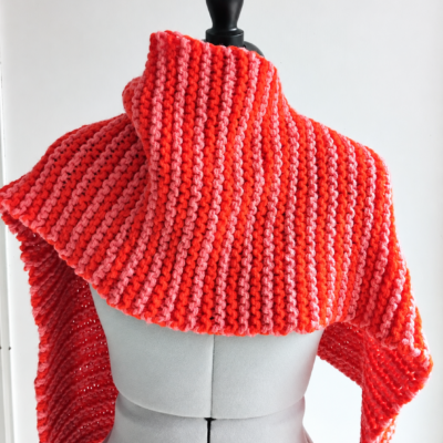 Echarpe -Echarpe en laine-Echarpe femme-Accéssoire-Cadeau-Echarpe tricoté main-Tricot